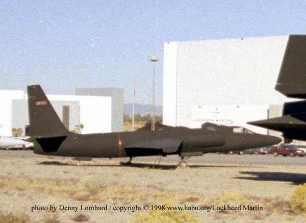 close-up of 6721 at Palmdale, CA